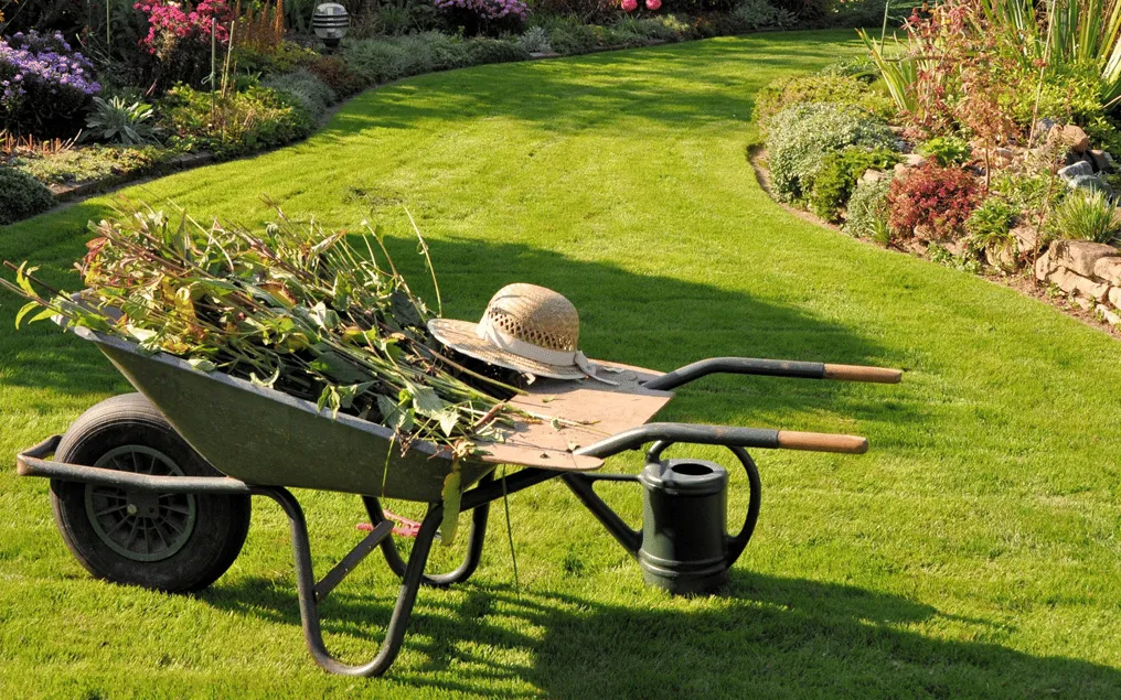 lavori di giardinaggio
